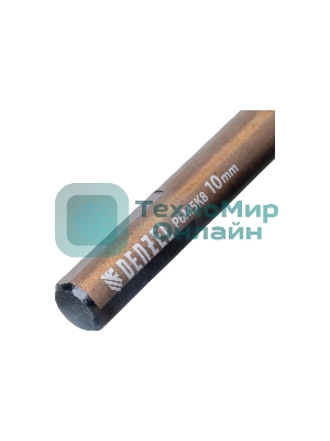 Набор сверл по металлу Denzel 1-10 мм, Р6М5К8-TiN, Golden Tip, 19 шт