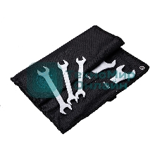 Набор двусторонних гаечных ключей 12 шт Deli DL160012A Спецификация: 6x7мм, 8x9мм, 10x11мм, 12x13мм, 14x15мм, 16x17мм, 18x19мм, 20x22мм, 21x23мм, 24x27мм, 25x28мм, 30x32мм. Матовая хромированная поверхность. Тканевая упаковка.