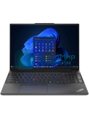 Ноутбук Lenovo ThinkPad E16 G2 Ryzen 7 7735U 16Gb SSD 512Gb AMD Radeon Graphics 680M 16