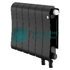 Радиатор биметаллический Royal Thermo Infinity 300 Noir Sable VR80 - 6 секц.