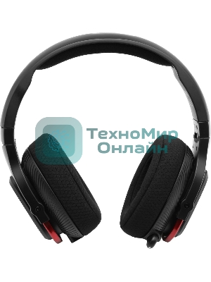 Гарнитура Bloody MR720 чёрный, беспроводная + проводная, радиоканал/Bluetooth/mini jack 3.5 мм, до 44 ч, подсветка