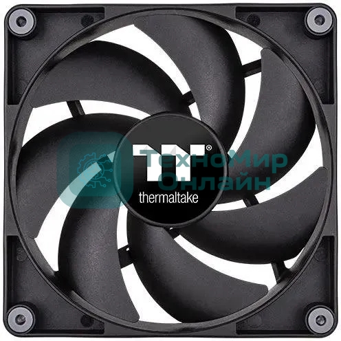 Комплект вентиляторов для корпуса Thermaltake CT140 (2 шт.) черный, 140 мм, 1500 об/мин, 30.5 дБ, 4 pin