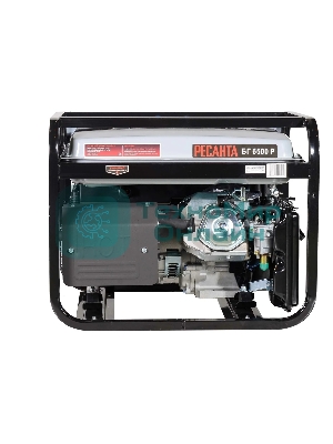 Электрогенератор бензиновый Ресанта БГ 6500 Р, 5.5 кВт, 66 дБ, 72.8 кг
