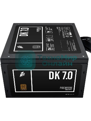 Блок питания 1STPLAYER DK PREMIUM PS-700AX, 700Вт, 80 PLUS Bronze, 120мм, черный