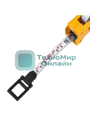 Рулетка геодезическая Denzel 50 м х 13 мм, открытый корпус, металлическая лента