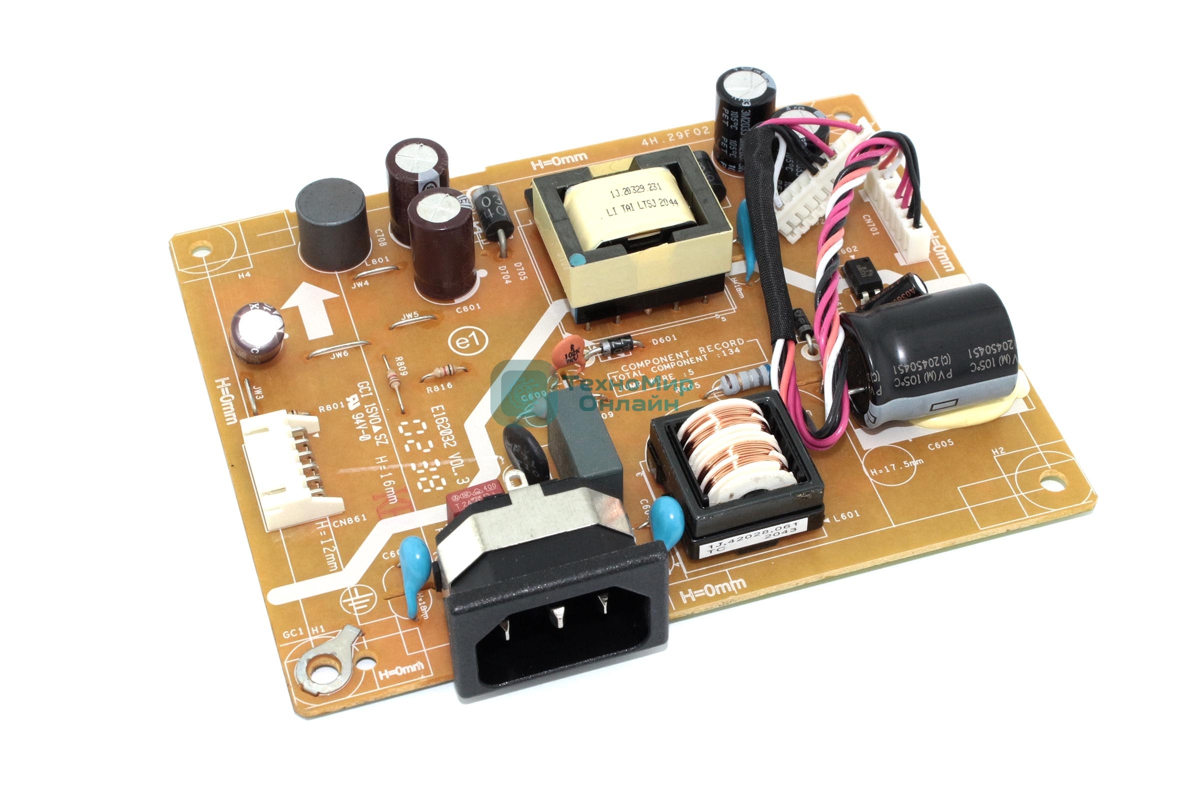 Плата питания монитора Asus VA249NA 04020-02380100