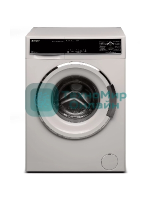 Стиральная машина Sharp ES712RW белый, загрузка фронтальная 7 кг, 1200 об/мин, класс: A+++