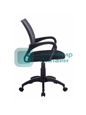 Кресло Бюрократ CH-695NLT темно-серый/черный, сетка/ткань, 120 кг, механизм качания