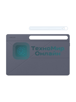 Чехол Samsung для Tab S10 FE+ Smart Book Cover поликарбонат/полиуретан голубой (EF-BX620PLEGRU)