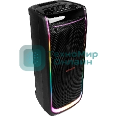 Колонка портативная Ural Молния 10000 черный 1000W 1.1 BT/3.5Jack/USB-C 20м 8000mAh