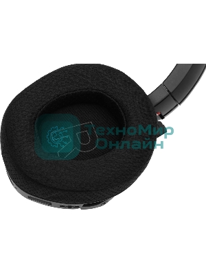 Гарнитура Bloody MR720 чёрный, беспроводная + проводная, радиоканал/Bluetooth/mini jack 3.5 мм, до 44 ч, подсветка