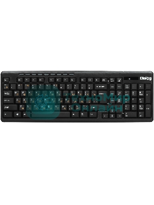 Комплект клавиатура+мышь Dialog Pointer KMROP-4020U беспроводной, USB, 1600 DPI, чёрный