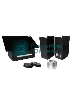 Вытяжка каминная Garlyn CH-60 черный управление: сенсорное (1 мотор)