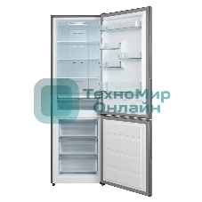 Холодильник Centek CT-1722 серебристый двухкамерный 230/88л морозилка снизу, No Frost