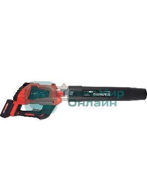 Воздуходувка Starwind SBB-570.20-4.4 пит.:от аккум. красный/черный