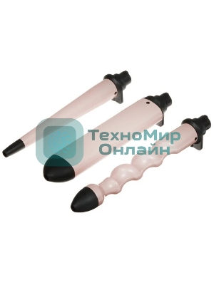 Щипцы для завивки волос BaByliss MS750E розовый/черный, 25/32/24-30 мм, 210 °C, 2 режима