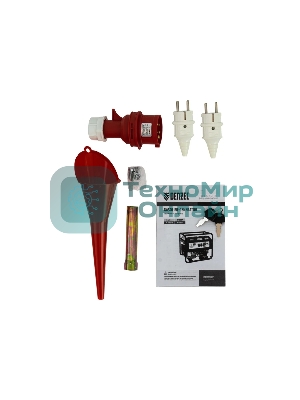 Электрогенератор бензиновый Denzel PS 80 E-3, 6.5 кВт, 85 дБ, 87 кг