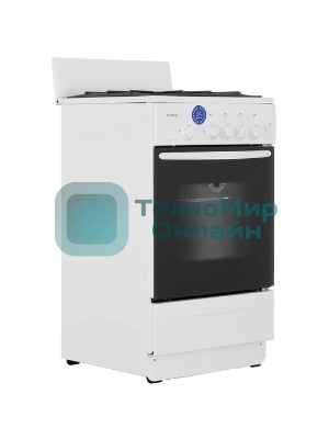 Плита газовая Gefest ПГ 3200-06 К35 белый, конфорок 4 шт, духовка 42 л, 50 см x 85 см x 53 см