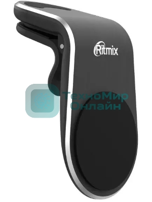 Держатель Ritmix RCH-009 V Magnet магнитный черный (80000771)
