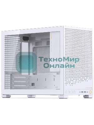 Корпус без блока питания Case JONSBO D32 PRO, Mini-Tower, TG, no fan, 2xUSB-A 3.2 + 1xUSB-C 3.2, mATX, mDTX, mITX White