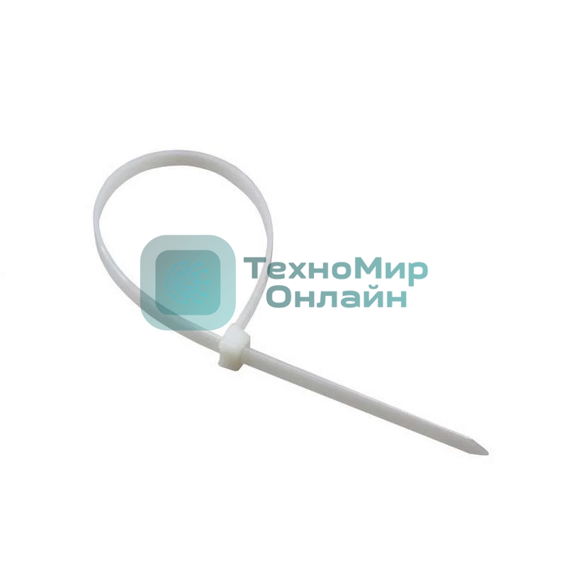 Хомут кабельный Rexant 2.5х150 нейл. белый (уп. 100 шт)