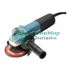 Угловая шлифовальная машина машина Makita 9557HNRK 840Вт 11000об/мин рез.шпин.:M14 d=115мм