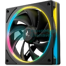 Вентилятор для корпуса Deepcool FL12 SE ARGb 120х120x25 черный 4-pin 28.67дБ (упак.:1шт) (R-FL12SE-BKAPN1-G) Ret