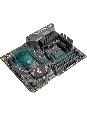 Материнская плата ASUS TUF GAMING B450-PLUS II, AM4, AMD B450, 4xDDR4, 6xSATA, 2xM.2, 1xPCI-E 3.0 x16, 1xPCI-E 2.0 x16, 3xPCI-E x1, 1xHDMI, 1xDP, 1x 1Gb LAN, 4xUSB 3.2 Gen 1, 1xUSB 3.2 Gen 2, 1xUSB-C 3.2 Gen 2, 5x3.5 мм, 7.1, ATX