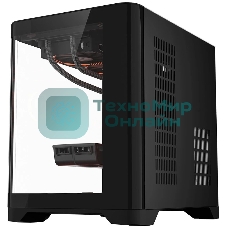 Компьютерный корпус 1STPLAYER UVIEW UV5 Black/mATX/UV5-BK