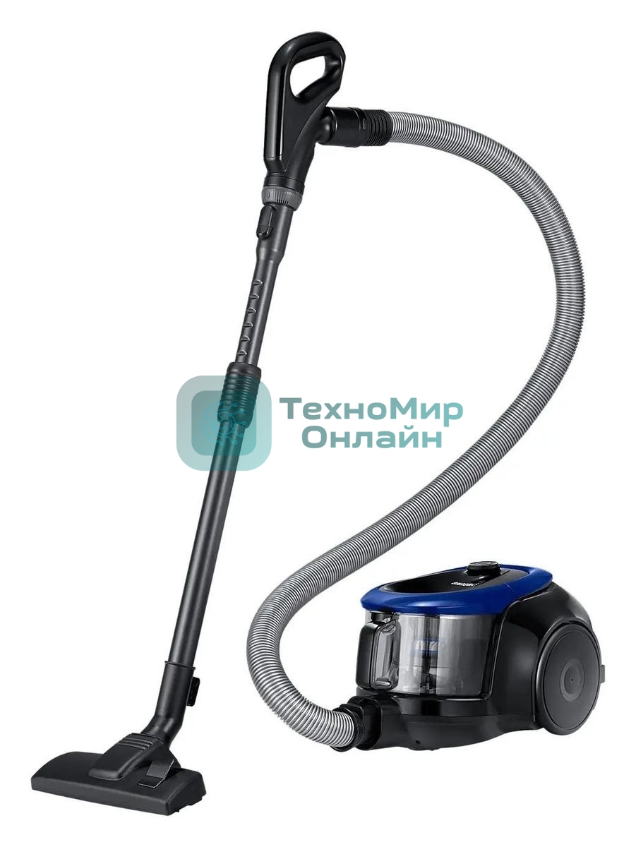 Пылесос Samsung VC18M21A0SB синий, 380/1800 Вт, уборка сухая, пылесборник контейнер 1.5 л