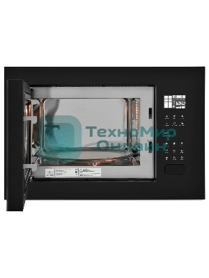 Встраиваемая микроволновая печь ZUGEL ZMO251B, черная