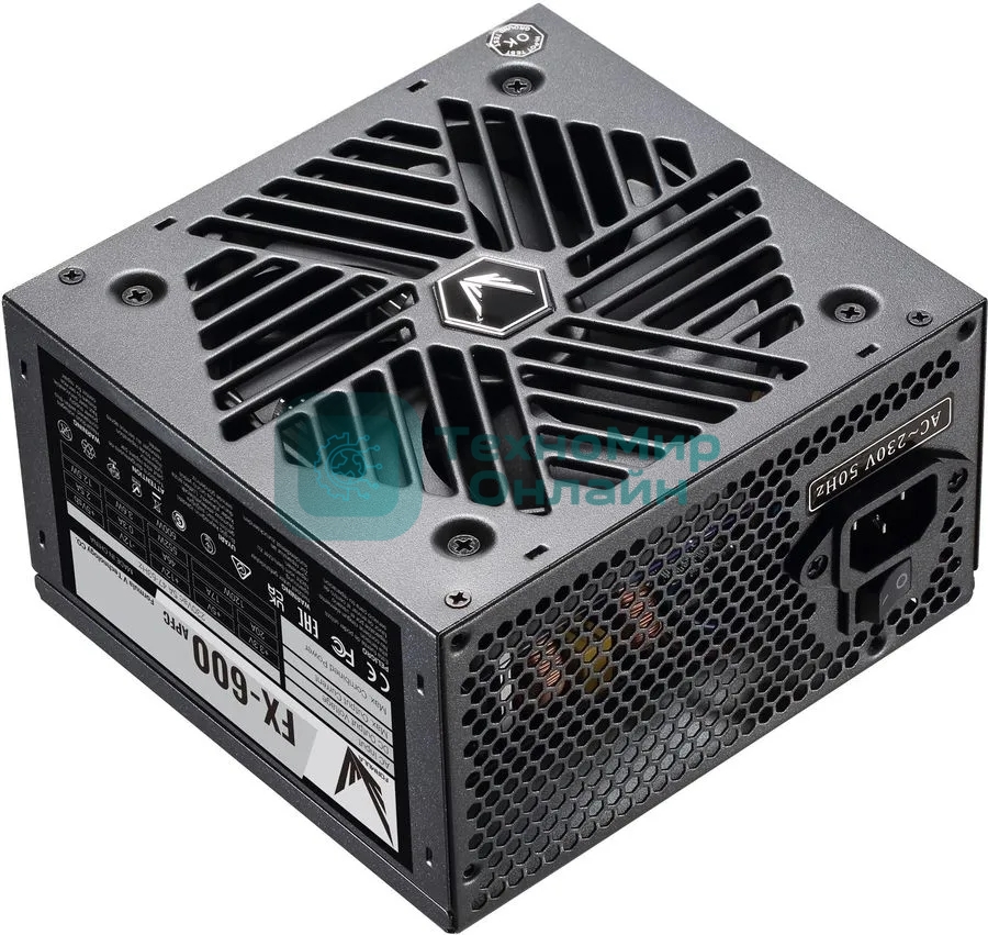Блок питания Aerocool/Formula FX-600 RTL, 600Вт, 120мм, черный