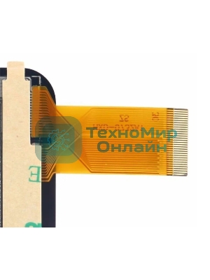 Сенсорное стекло (тачскрин) ZLD070038MQ72-F-A, черное