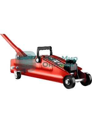 Домкрат STAYER 43153-2 гидравлический подкатной red force 2т 130-350мм