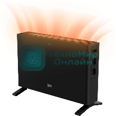 Конвектор электрический Beko Winter Range RHC 5218 B черный, 1800 Вт, 20 м2, термостат