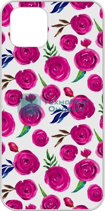 Чехол (клип-кейс) Gresso Air, для Samsung Galaxy A03, прозрачный/рисунок gr17aaae9202