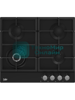 Газовая варочная панель Beko HIAW 64225 SB, черный