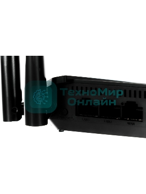 Wi-Fi роутер MERCUSYS MR30G, Wi-Fi 5, AC1200, 2.4/5ГГц, 2 LAN, черный