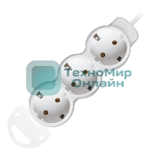 Удлинитель Smartbuy (SBE-16-3-05m-Z) 3 гн х 5,0 м белый