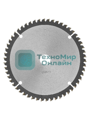 Пильный диск по алюминию Denzel ф160 х 20 мм, 54 зубьев