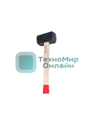 Кувалда Сибртех, 3000 г, кованая головка, деревянная рукоятка 380 мм