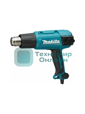 Фен Makita HG 6031 VK 1800Вт 250-500л/мин с регулировкой, с насадками, кейс