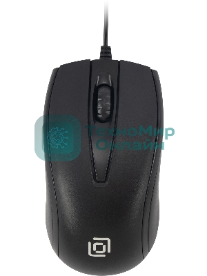 Комплект клавиатура+мышь Oklick 630M проводной, USB, 1600 DPI, чёрный