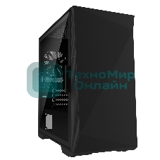Компьютерный корпус ZALMAN Z1 ICEBERG, MicroATX, черный, WINDOW, 2xCOMBO (3.5