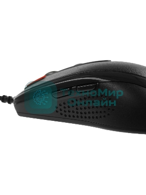 Мышь проводная + коврик A4Tech X-7120 черный, 2000 dpi, USB, кнопки - 7