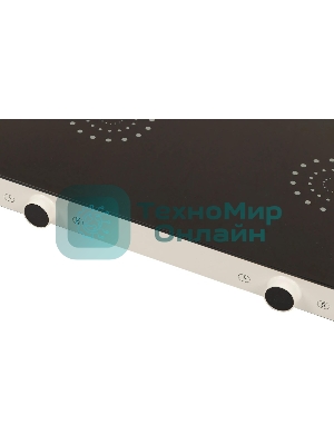 Плита настольная электрическая Hyundai HYC-0108 белый стеклокерамика (настольная)