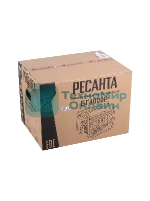 Электрогенератор бензиновый Ресанта БГ 4000 Р, 3 кВт, 66 дБ, 40.8 кг