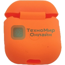 Силиконовый кейс для TWS наушников AirPods, оранжевый (SBECASE-001S-OR)