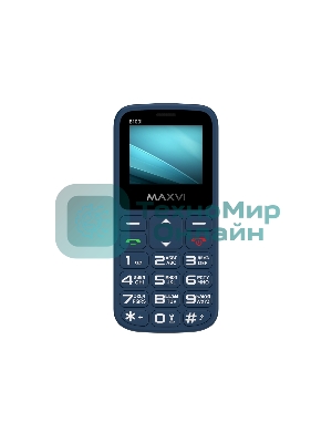 Мобильный телефон Maxvi B100i синий