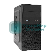 Компьютерный корпус ExeGate EX284032RUS Minitower BA-203U Black, mATX, (без БП), 2хUSB+1хUSB 3.0, Audio